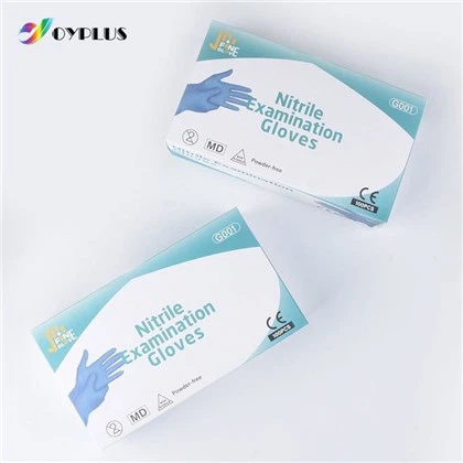 Guantes de examen médico de nitrilo