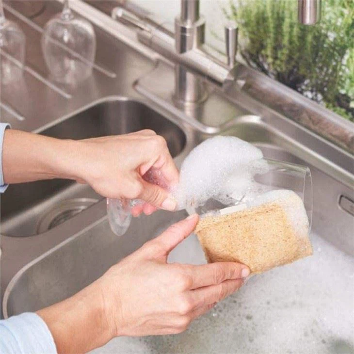 Biodegradable Kitchen Dish Loofah Washing Sponge