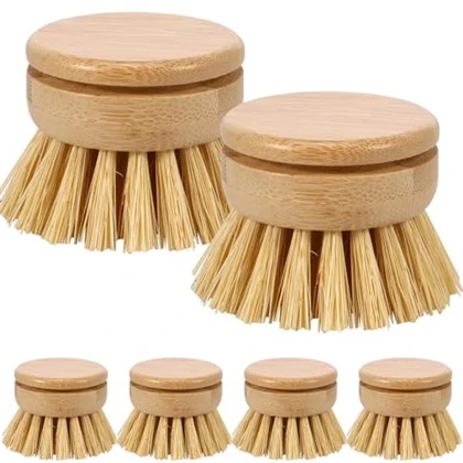 Cepillo de madera para platos de cocina